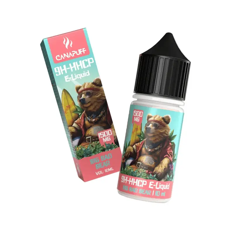 E-Liquid 1500mg Big Bad Bear Canapuff