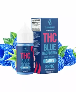 Blue Raspberry E-Liquid 30ml Canapuff