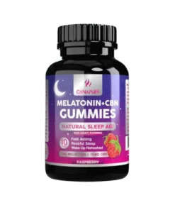 Raspberry CBN + Melatonin Gummies Canapuff